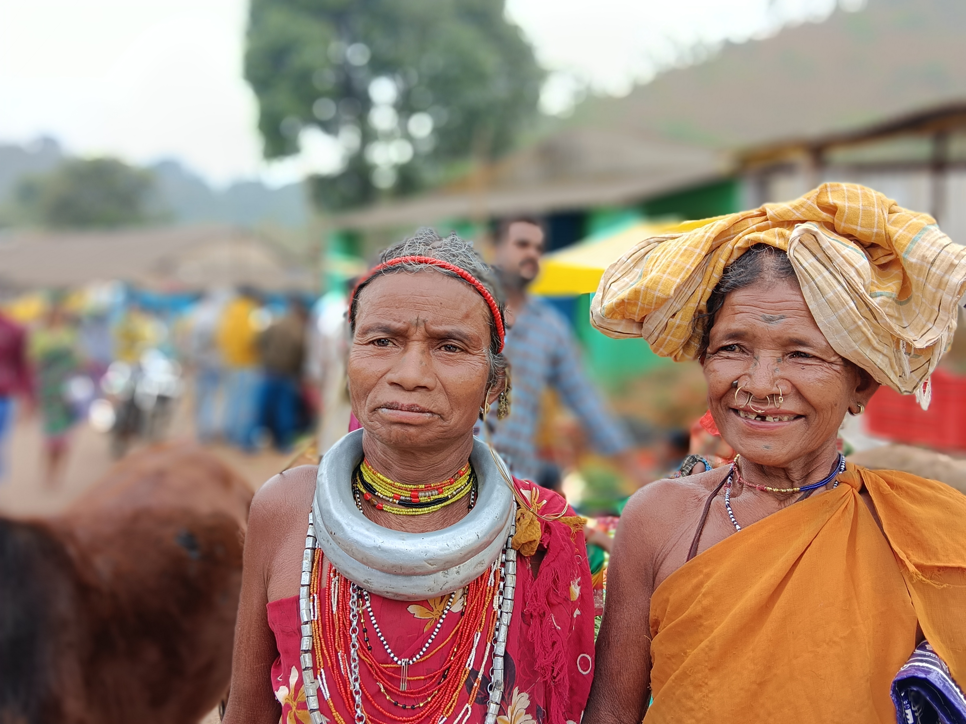 Portrait of a woman with red hair